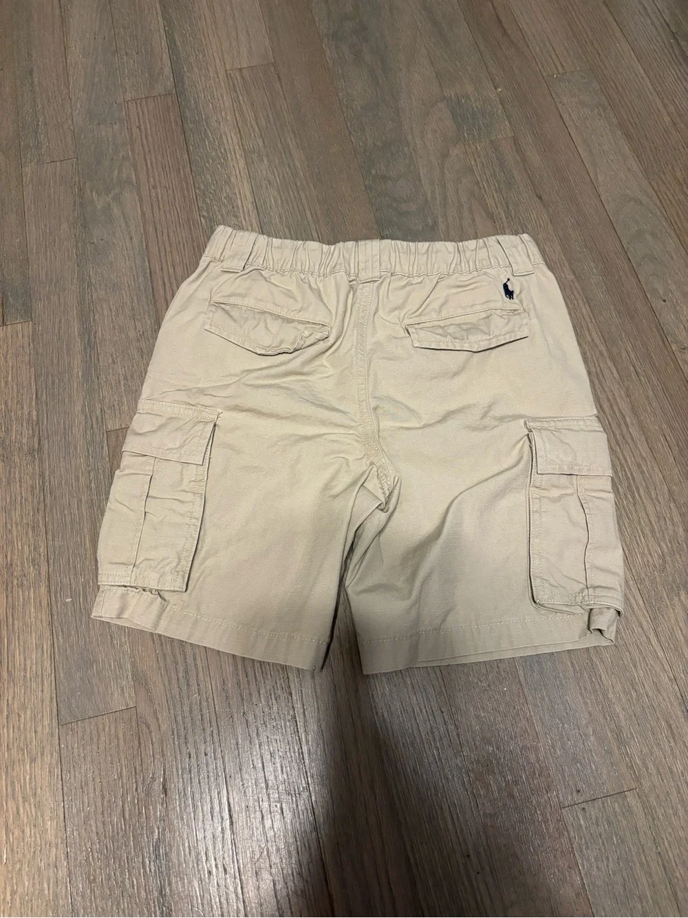 Polo by Ralph Lauren Khaki Cargo Shorts with Drawstring